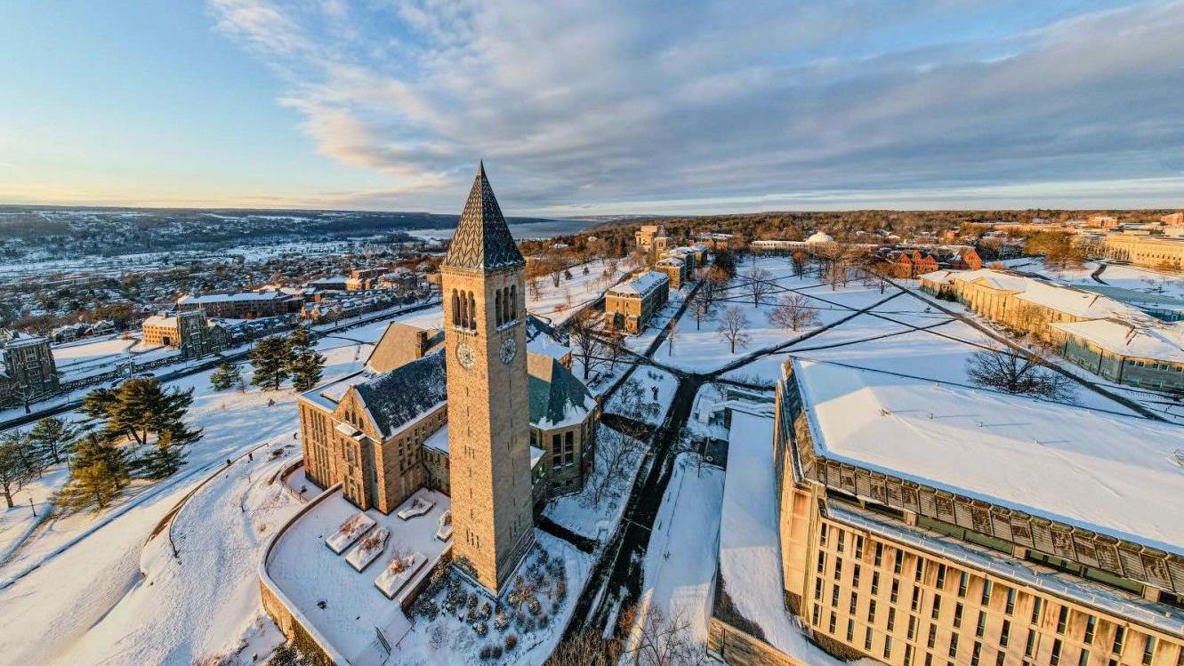 winter campus